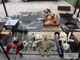 HUGE lot of STAR WARS sets - vehicles - metal figurines