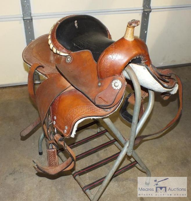 Western Saddle, Leather, Pleasure/Trail