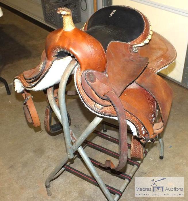 Western Saddle, Leather, Pleasure/Trail