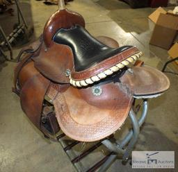 Western Saddle, Leather, Pleasure/Trail