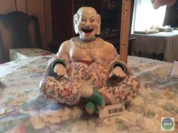 Meissen Buddha Nodder