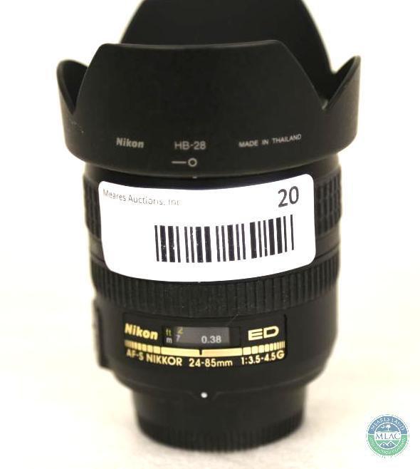 Nikon AF-S Nikkor ED lens