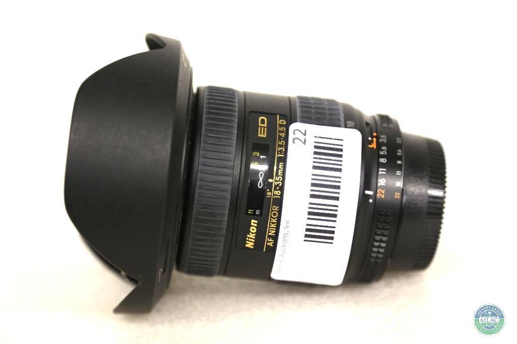 Nikon 18-35 mm lens