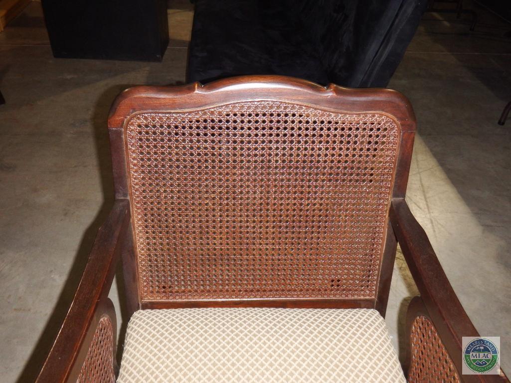 Mahogany rocking chair