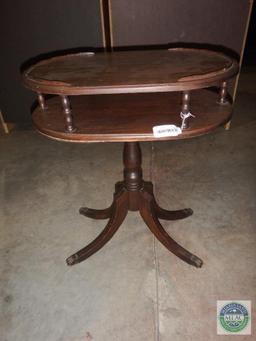 Oval table