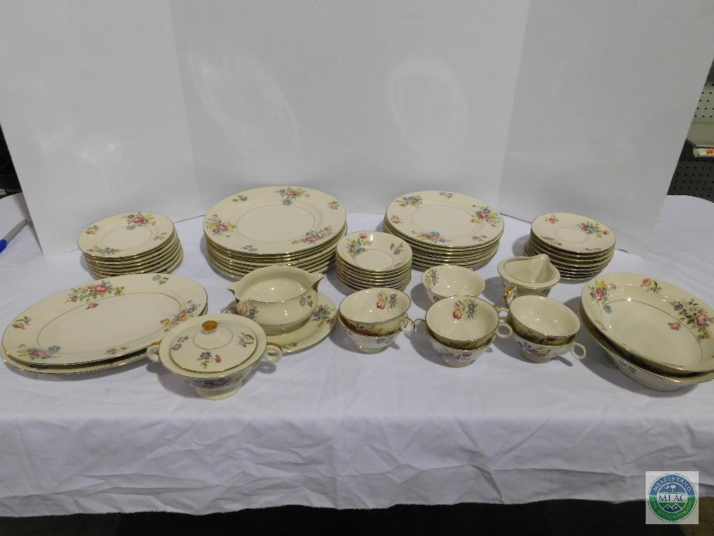 Theodore Haviland New York china - Pasadena pattern - 55 pieces