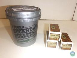 450 Rounds Remington & Peters .22 LR Bullets