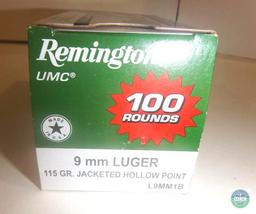 100 Rounds Remington 9 mm Luger