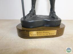 Baden Powell Chief Scout Bronze Sculpture