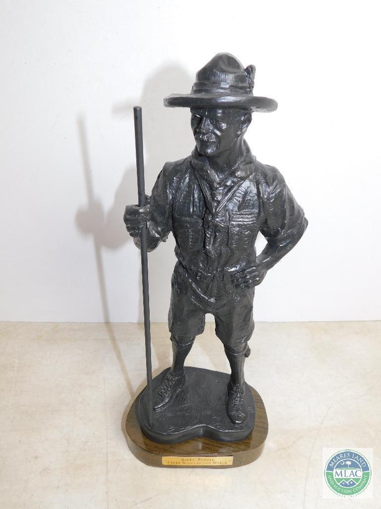 Baden Powell Chief Scout Bronze Sculpture