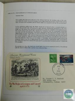 America's Bicentennial Covers Stamps & Envelopes Booklet