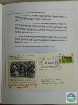 America's Bicentennial Covers Stamps & Envelopes Booklet