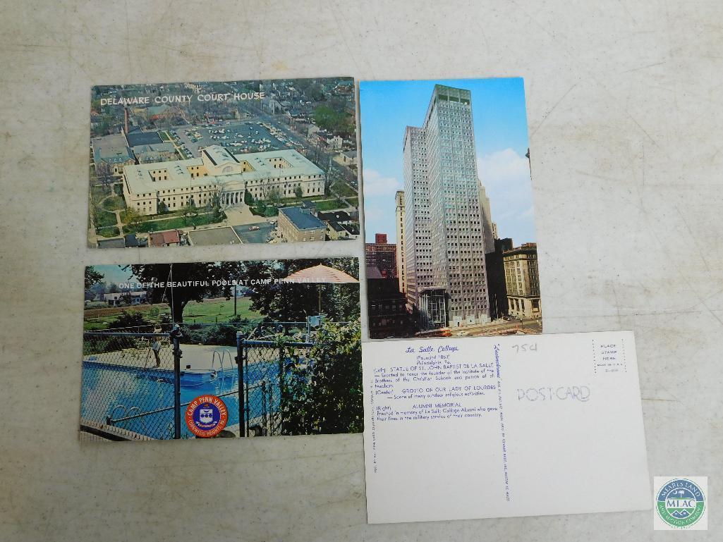 Approx. 20 Postcards mostly Mid Century America