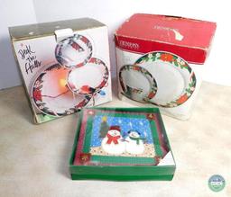 2 Sets Tienshan fine China & Holiday Book