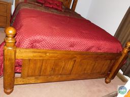 Liberty Furniture Queen Wood Bed