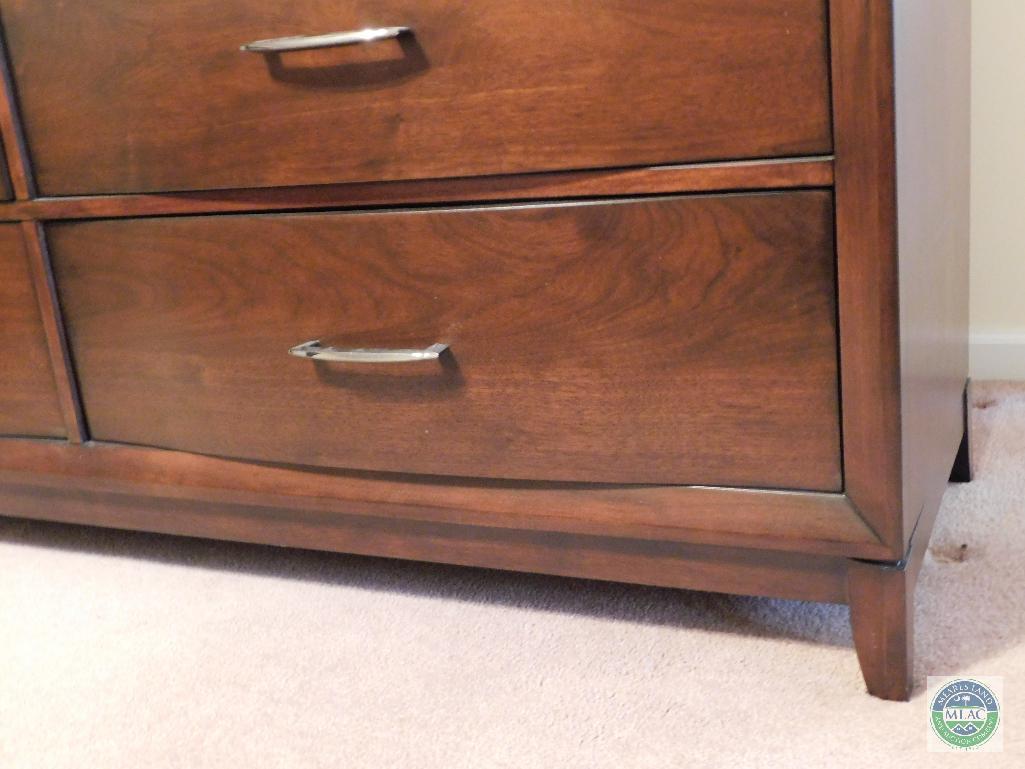 Home Elegance 6 Drawer Dresser with Mirror Cedar bottom drawers