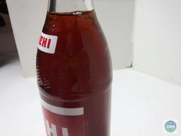 Nehi Grape Soda 12 oz Clear Ribbed Glass Full