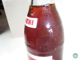 Nehi Grape Soda 12 oz Clear Ribbed Glass Full