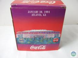 Coca-Cola 2 Pack Boxed Super bowl Set Jan. 30 1994 Full Bottles