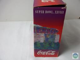 Coca-Cola 2 Pack Boxed Super bowl Set Jan. 30 1994 Full Bottles