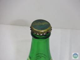 Electropura Green Glass 12 oz Bottle *1/2 Full with Cap