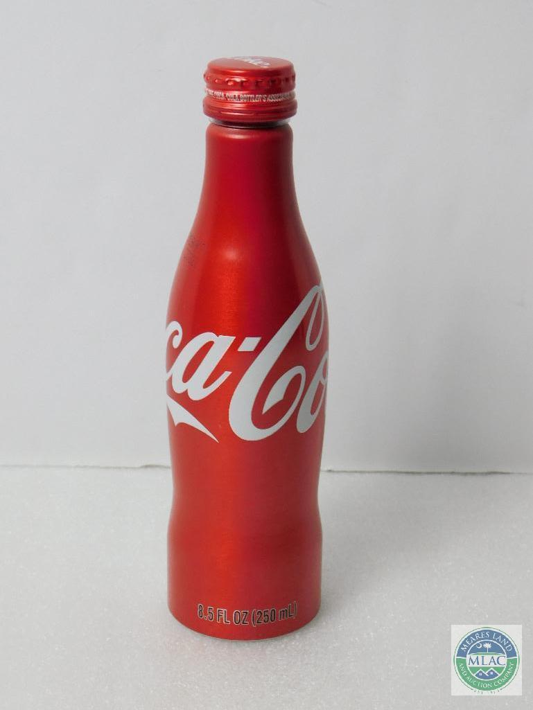 Coca-Cola Metal Bottle Full 8.5 oz