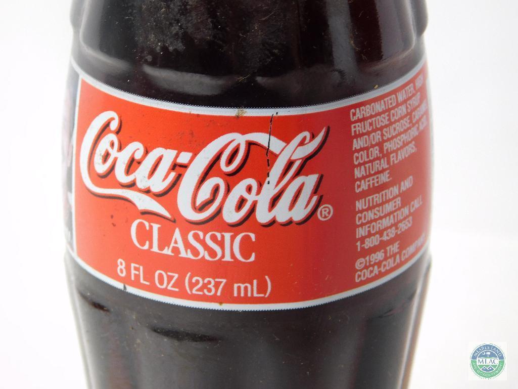 Coca-Cola 8 oz Dale Jarrett Full Bottle