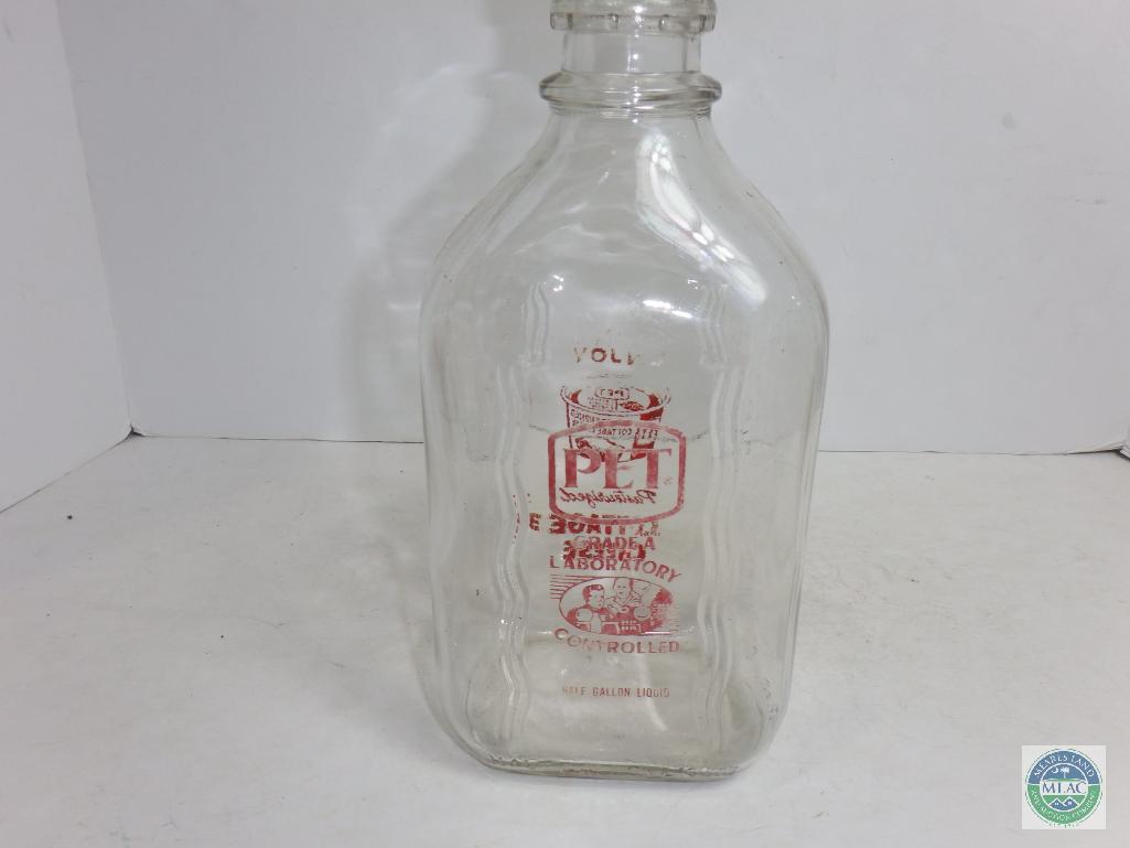 Pet Half Gallon Grade "A" Clear Glass Milk Jug Bottle