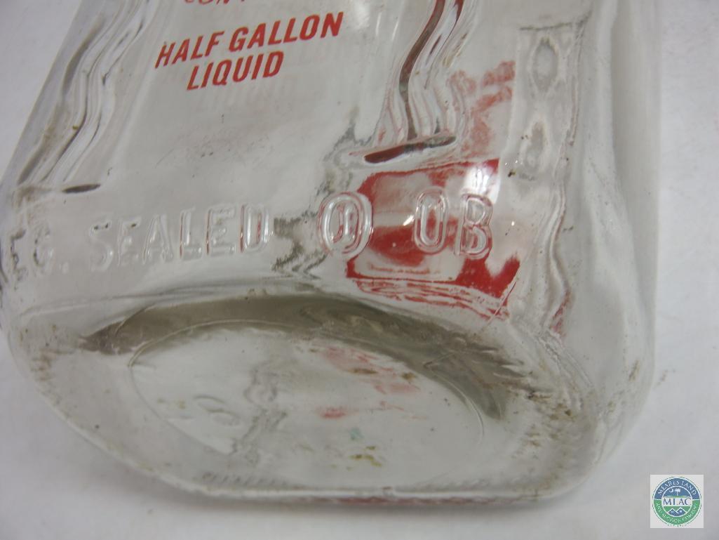 Pet Half Gallon Grade "A" Clear Glass Milk Jug Bottle