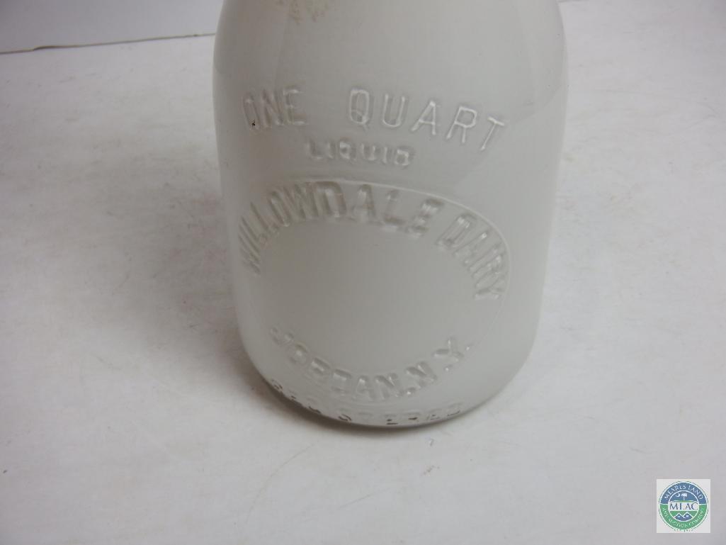 Willowdale Dairy Jordan NY 1 Quart Jar