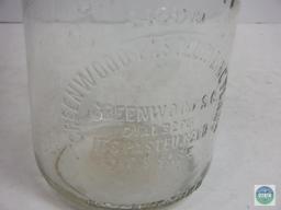Greenwood SC Products 1 Quart Clear Duraglass Bottle Jug