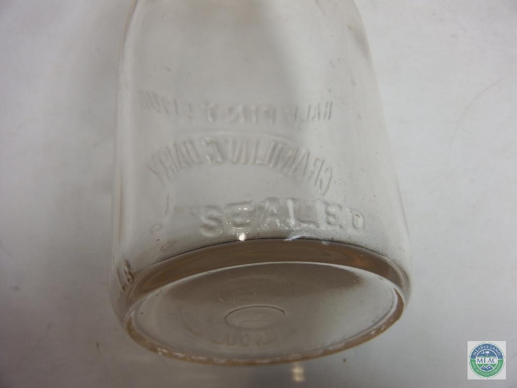 Gramling SC Dairy Half Pint Glass Pint Tint Jar