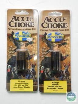 2 New Accu-Choke Mossberg 20 Gauge Choke Tubes