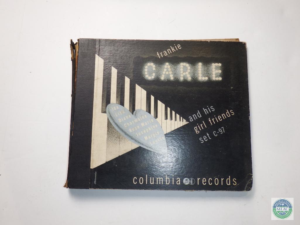 Frankie Carle and his Girlfriends Record Album Set Columbia Records