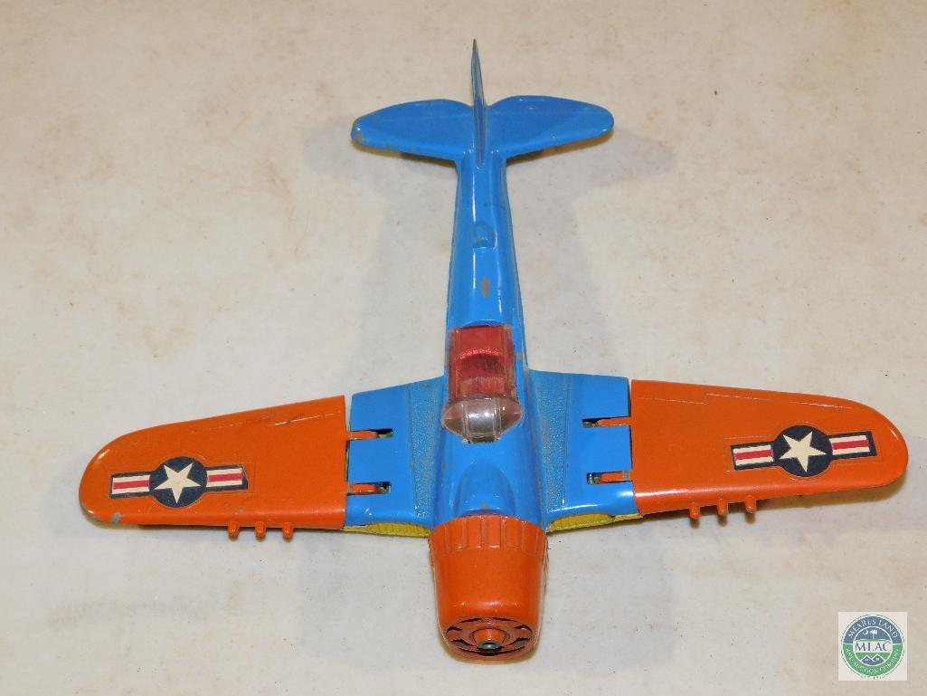 Hubley Kiddie Toy Airplane Metal