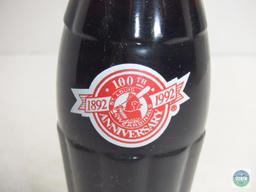 Coca-Cola Full Bottle 8 oz 1892 - 1992 100th Anniversary