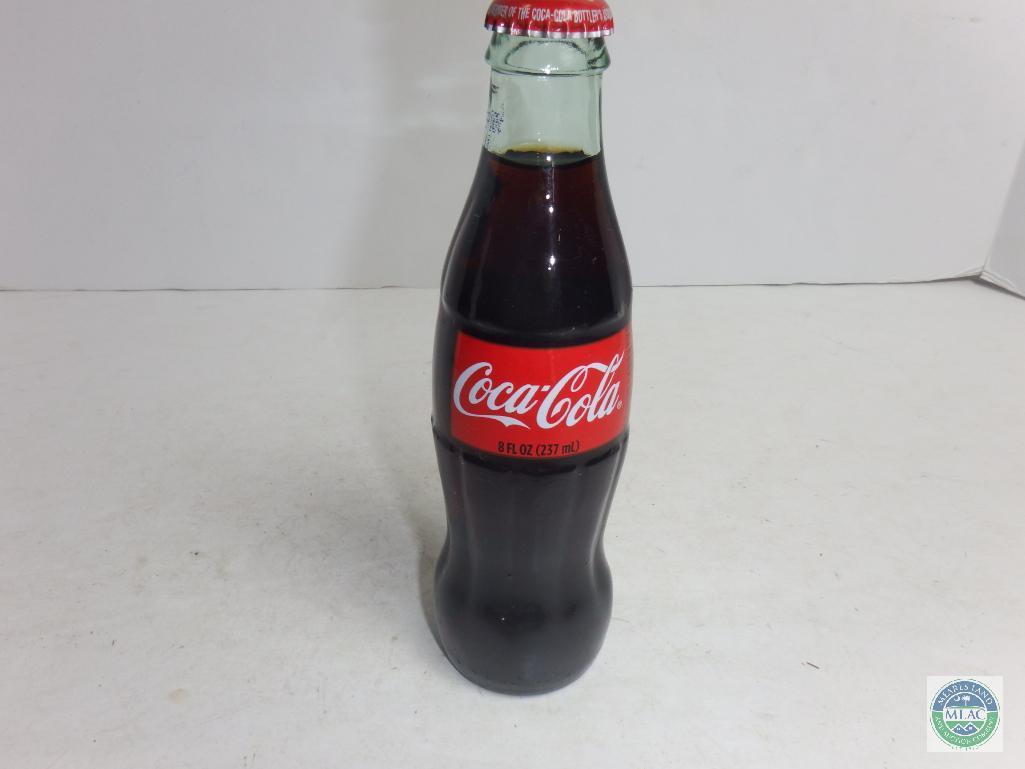 Coca-Cola Full Bottle 8 oz 125 years