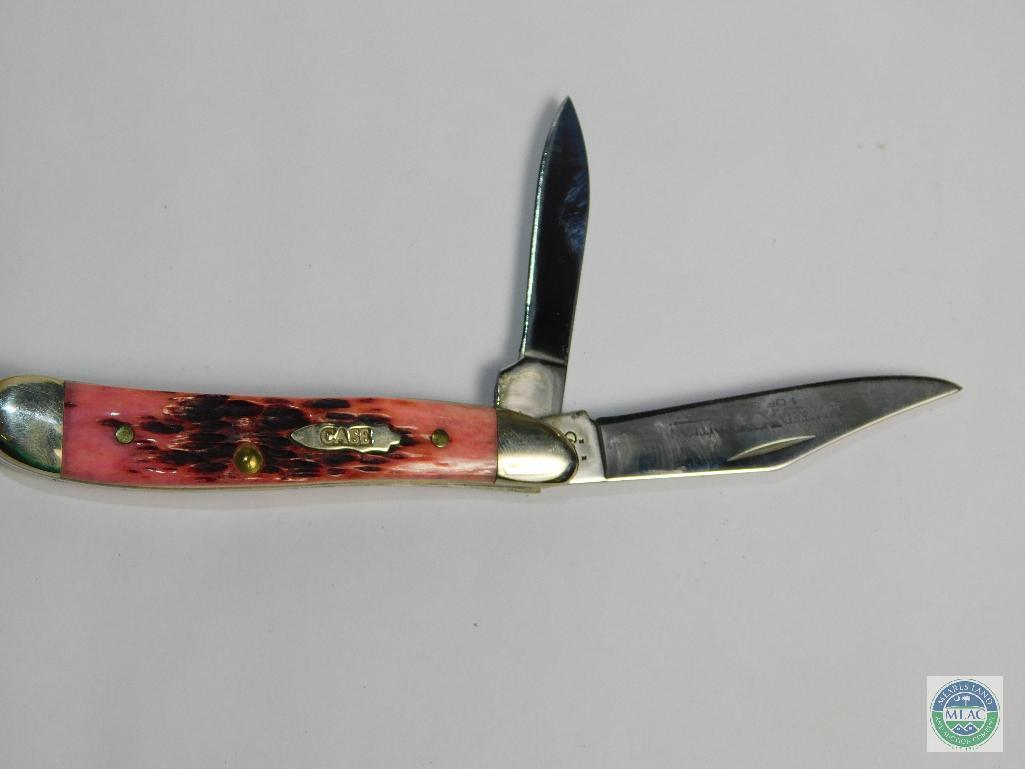Case 2000 Pocket Knife #18076 Peanut in Raspberry Limited Edition