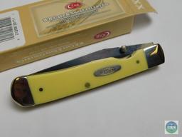 Case #30111 Trapperlock Knife in Yellow 3154LC CV Blade