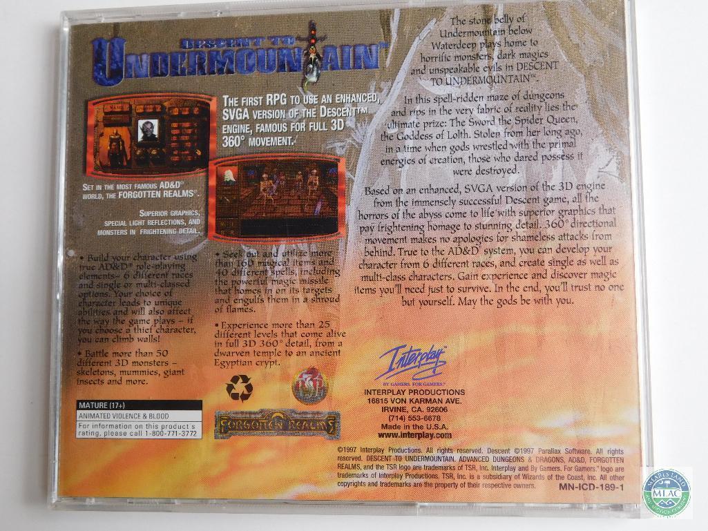 Advanced Dungeons & Dragons CD-ROM games