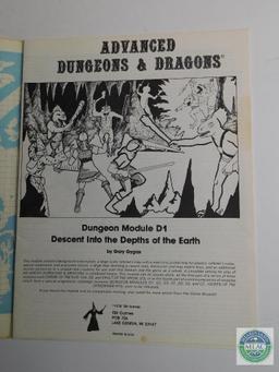 Advanced Dungeons & Dragons - Dungeon Module D1 - Descent into the Depths of the Earth