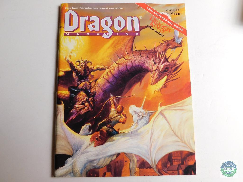 Dragon Magazine 1991 - twelve issues