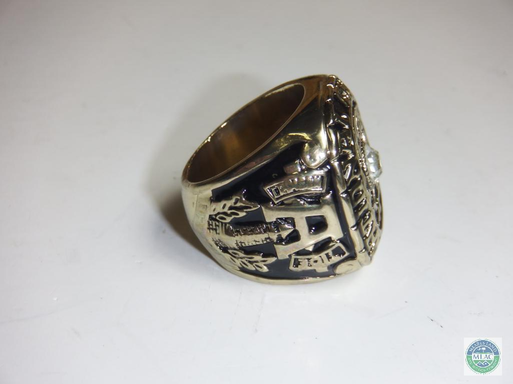 World Champions SEC Football Alabama Crimson Tide 1978 Gold tone Ring