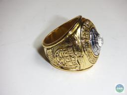 World Champions NFL 1966 Greenbay Packers Gold tone Ring Nitschke #66