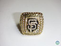 World Champions San Fransico Giants 2012 Gold Tone Ring Bochy #15