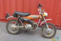 Orange Honda ST90