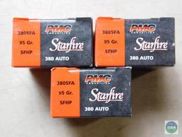 60 Rounds PMC Starfire 380 ACP Hollow Point Ammo