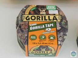 5 Rolls Gorilla Camo & Clear Repair Tape