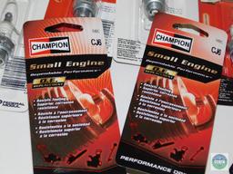 Lot of Champion Spark Plugs CJ14, CJ8, CJ6 Small Engine