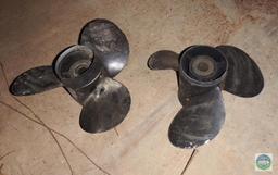 Lot of 2 Boat Props Propellers